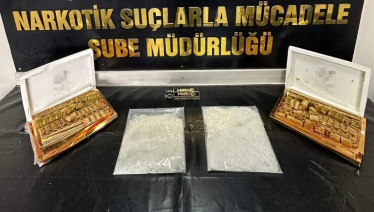 Tatlı Kutusundan 1,5 Kilo Uyuşturucu Çıktı