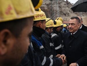 TBMM Dışişleri Komisyonu Başkanı Fuat Oktay, Çayırhan Termik Santrali’ndeki Madencileri Ziyaret Etti