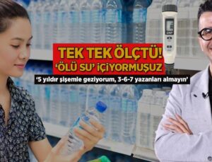 Tek Tek Ölçtü, ‘Ölü Su’ İçiyormuşuz! ‘5 Yıldır Şişemle Geziyorum, 3-6-7 Yazanı Almayın’