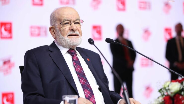 Temel Karamollaoğlu Saadet Partisi Genel Başkanlığı’na Veda Etti