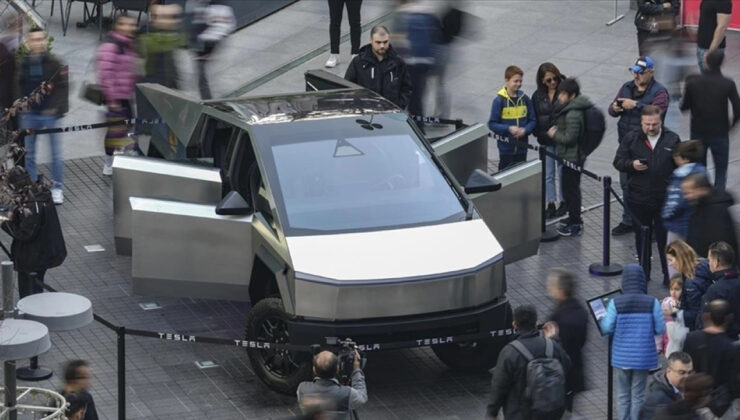 Tesla’nın Elektrikli Kamyoneti Cybertruck Ankara’da