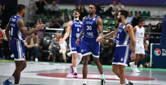 Tofaş’ın Maroussi ve Anadolu Efes Maçlarının Biletleri Satışta