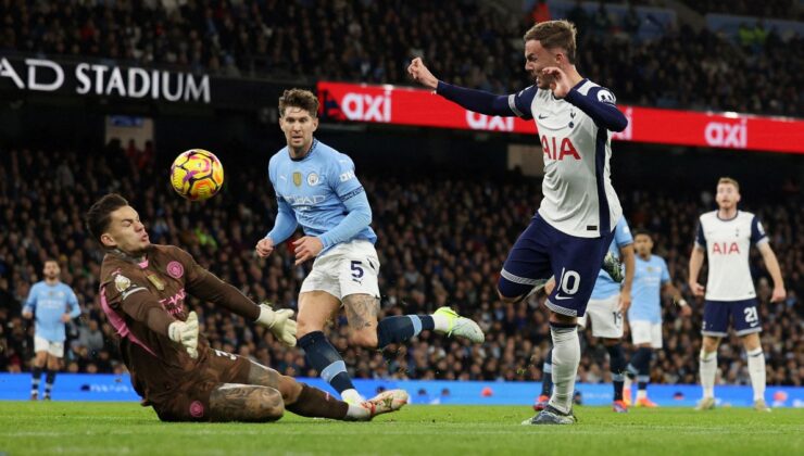 Tottenham, Manchester City’e Gol Oldu Yağdı