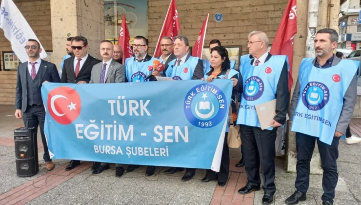 Türk Eğitim-Sen Bursa Şubelerinden  Resen Atamalara Tepki