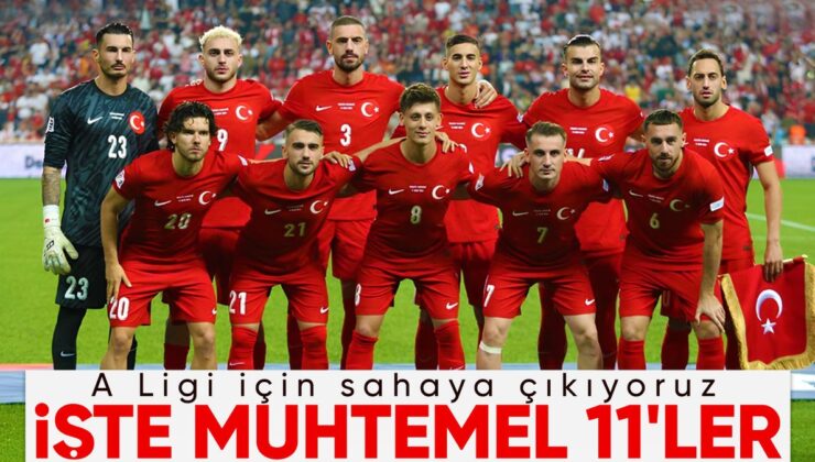 Türkiye, Galler ile Karşılaşacak: İşte Muhtemel 11’ler