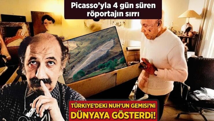 Türkiye’deki Nuh’un Gemisi’ni Dünyaya Gösterdi! Picasso’yla 4 Gün Süren Röportajın Sırrı