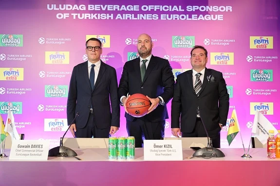 Uludağ İçecek’ten Turkish Airlines Euroleague’e Dev Destek