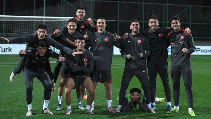 Ümit Milli Futbol Ekibi’nde Sırbistan Maçı Mesaisi Başladı!