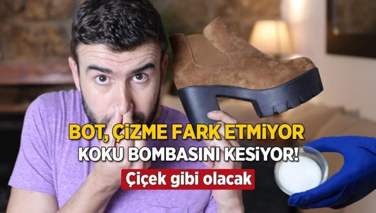 Utandıran Ayak Kokusuna ‘Nişasta’ Çözümü! Bot, Çizme Fark Etmez, Anında Kesiyor