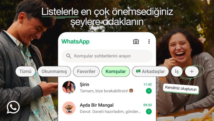 Whatsapp, Özel Listeler Özelliğini Tüm Kullanıcılarına Sundu