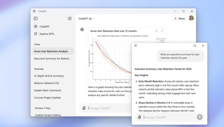 Windows İçin Chatgpt Uygulaması Web Kamerası ve Daha Fazlası Desteği ile Güncellendi