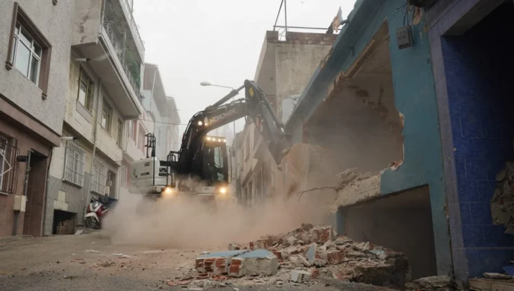 Yıldırım Belediyesi, Huzur Caddesi’ndeki Binaların Yıkımında Sona Geldi