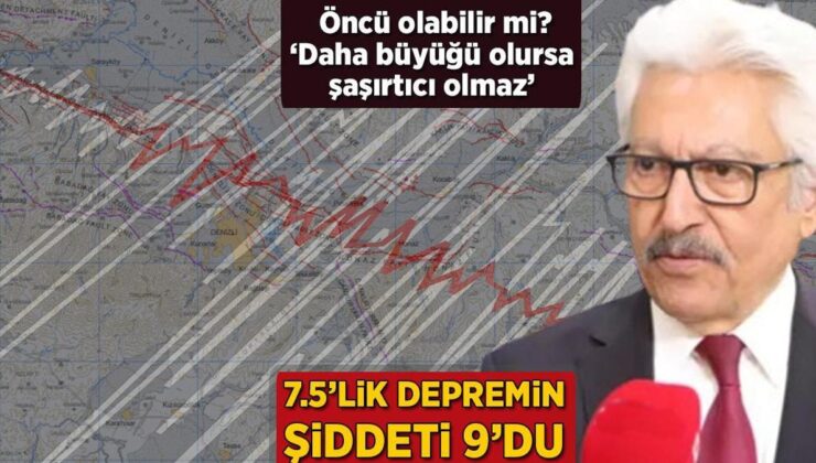 7.5’lik Depremin Şiddeti 9’du! Öncü Olabilir Mi? ‘Daha Büyüğü Olursa Şaşırtan Olmaz’