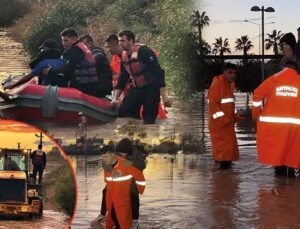 Antalya’da Sel Hayatı Olumsuz Etkiledi! 236 Kişi Mahsur Kaldı: Meteoroloji 4 İli Daha Uyardı