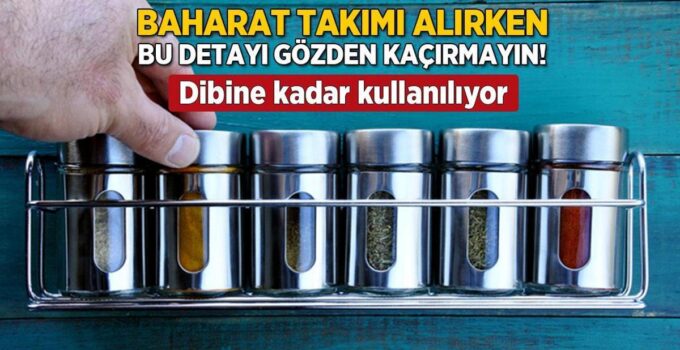 Baharat Ekibi Alırken İyice Bakın! Nemli Kalmayacak, Tabanına Kadar Kullanılıyor