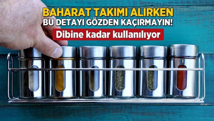 Baharat Ekibi Alırken İyice Bakın! Nemli Kalmayacak, Tabanına Kadar Kullanılıyor