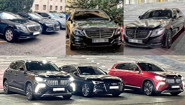 Bakanlar Togg’dan Çabuk Vazgeçti; Meclis’in Önü Mercedes Garajına Döndü