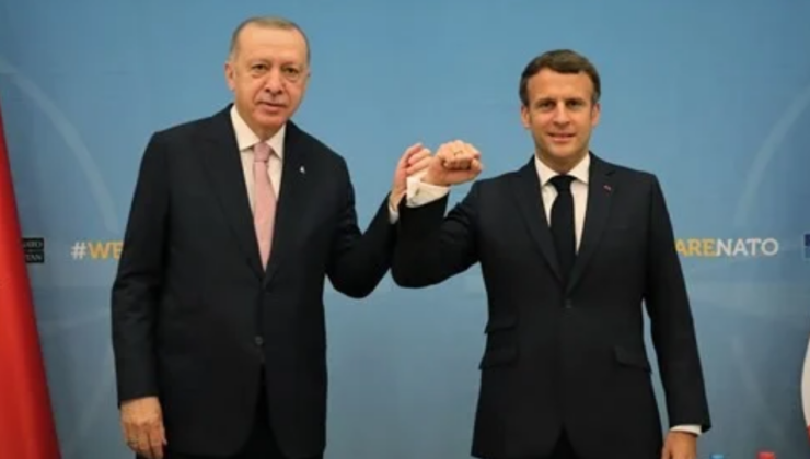 Erdoğan ve Macron’dan Temas: “İkili Bağlarda Olumlu Gündem Oluşturalım”