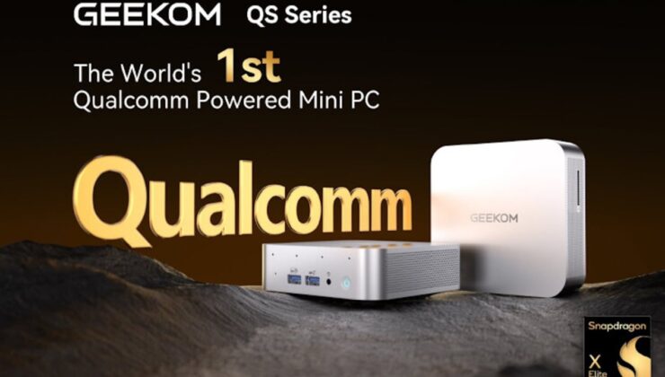 Geekom, Snapdragon X İşlemcili Dünyanın İlk Küçük Pc’sini Üretiyor