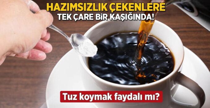 Kahveye Bir Çimdik Serpin! Hazımsızlığın Tek Devası, Halbuki Bildiğimiz Gibi Değilmiş