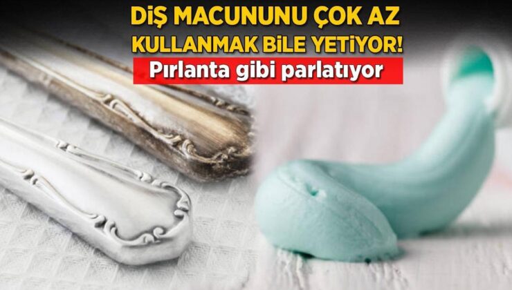 Kararan Gümüşe Çare Diş Macunu! Bir Gıdımı Bile Yetiyor, Ayna Gibi Parlayacak