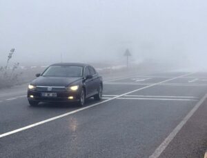 Kastamonu’da Sis Ulaşımı Olumsuz Etkiliyor