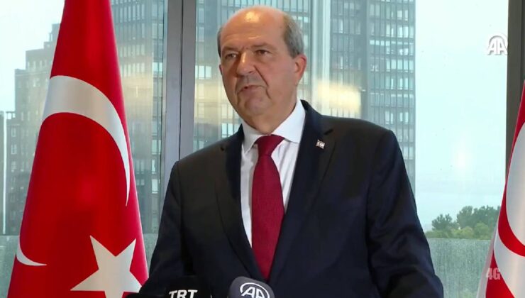 KKTC Cumhurbaşkanı Ersin Tatar: Güney Bölümünün Çapı Belli, Rum Kısmı Uzunluğunu Aşan İşlere Kalkıyor