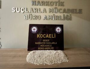 Kocaeli’de 17 Bin Uyuşturucu Hap Ele Geçirildi