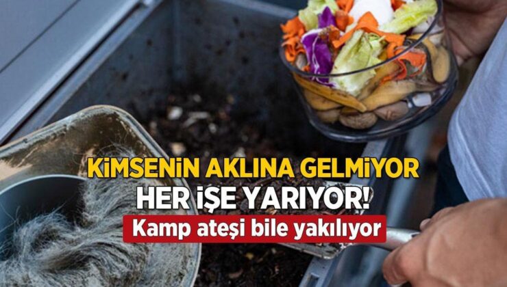 Kurutucudan Çıkan Tüylerle Yapın, Harika Taktik! Kamp Ateşini Bile Yakacak