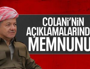 Mesut Barzani’den Colani’ye Destek: Açıklamalarından Mutluyuz