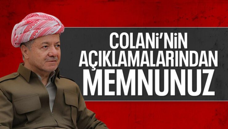 Mesut Barzani’den Colani’ye Destek: Açıklamalarından Mutluyuz