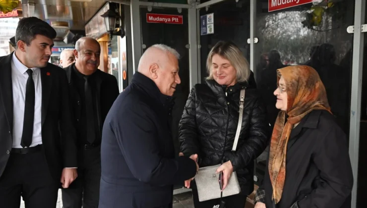 Mustafa Bozbey, Mudanyalıların Taleplerini Dinledi