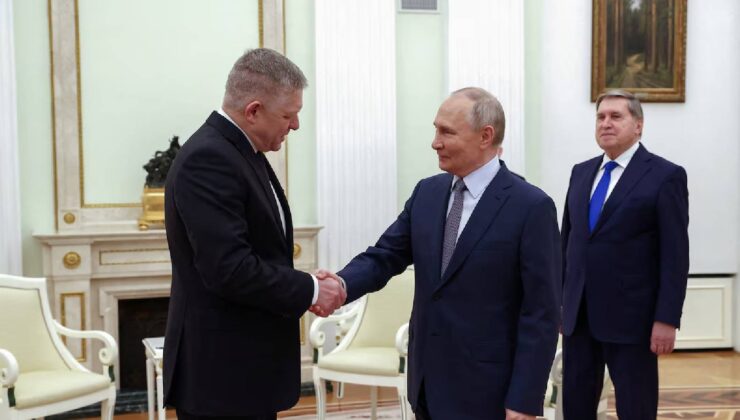 Slovakya Başbakanı Robert Fico, Moskova’ya Gitti; Rusya Devlet Başkanı Putin’le Görüştü