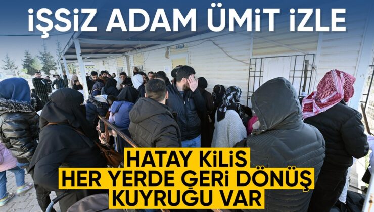 Türkiye’deki Suriyeliler Ülkelerine Dönüyor: Sınır Kapılarında Yoğunluk Var