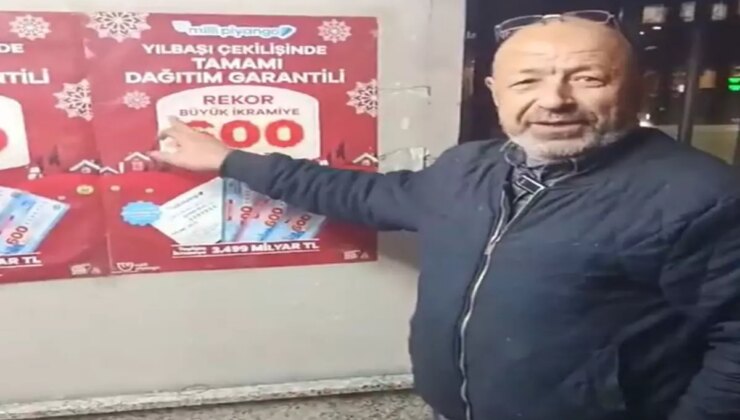 Vatandaş Büyük İkramiyeden ‘Umutlu’: Maalesef Bu Sene Dağıtacak Galiba