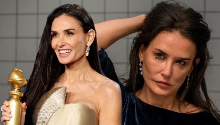 45 Yıllık Oyunculuk Mesleğinde İlk Kez Ödül Kazandı: Demi Moore Geri Döndü!