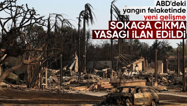 ABD’de Orman Yangınları Sürüyor: Sokağa Çıkma Yasağı Uygulanacak