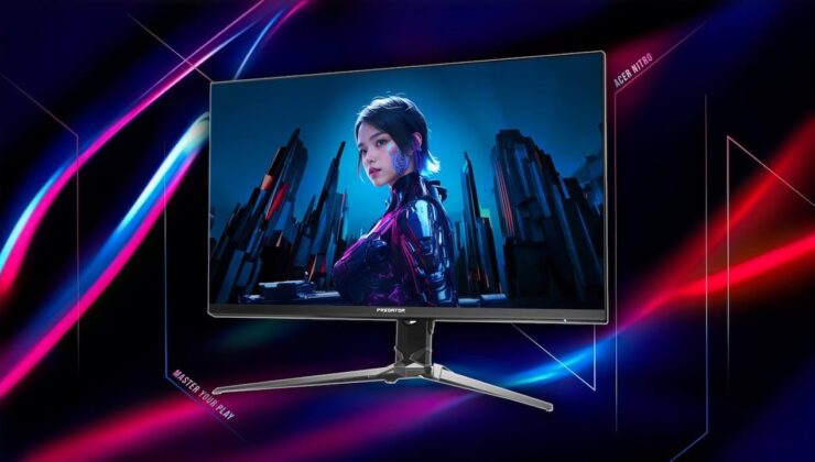 Acer Predator Xb323qx 5k Çözünürlük ve 288hz Yenileme Hızı Sunuyor