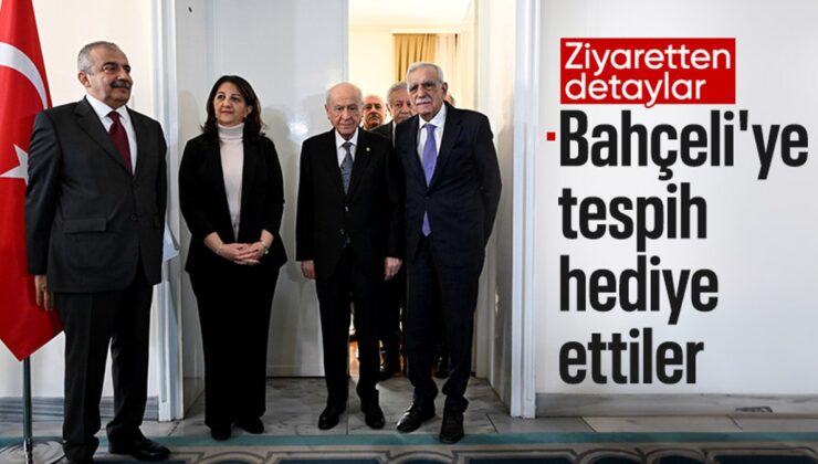 Ahmet Türk’ten Devlet Bahçeli’ye “Tespih” Armağanı