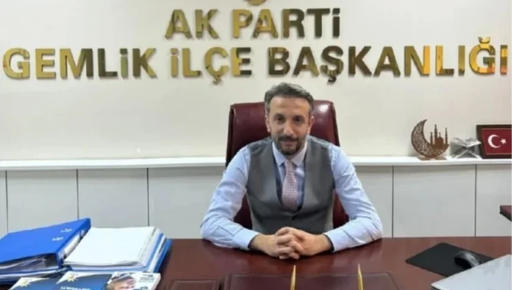 Ak Parti Gemlik İlçe Başkanı Mehmet Taşar’ın İddiası