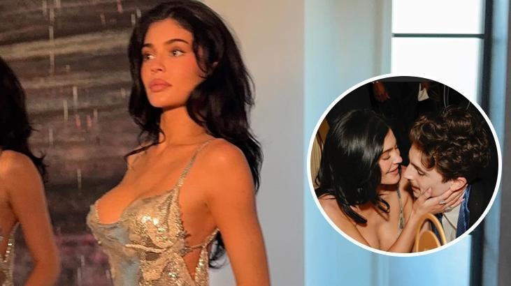 Altın Küre Ödülleri’ne Damga Vurdular! Timothée Chalamet ve Kylie Jenner’dan Dudak Dudağa Poz