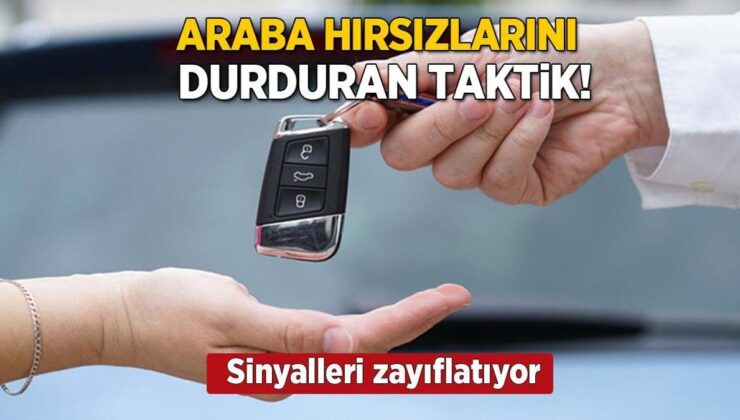 Araba Hırsızlarını Durduran Tek Taktik! Anahtara Sarın, Sinyalleri Zayıflatıyor