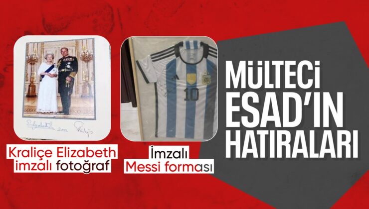 Beşar Esad’ın Sarayında Lionel Messi İmzalı Forma Bulundu