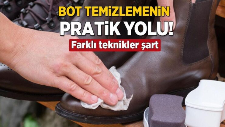 Bot Temizlemek Sıkıntı Olmaktan Çıkıyor! Süeti Bile Bir Çırpıda Halleden Zahmetsiz Usul