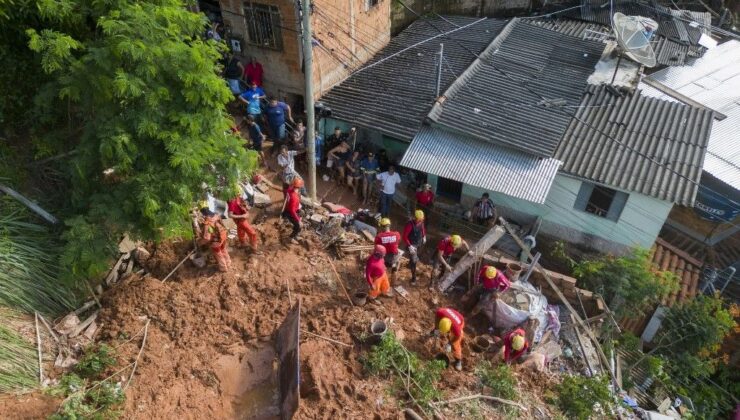 Brezilya’da Toprak Kayması: 10 Kişi Öldü