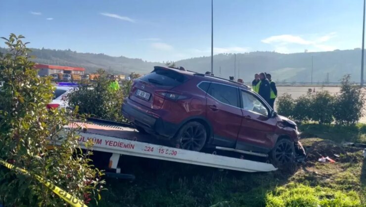 Bursa’da Uyuşturucu ve Para ile Yakalanan Şahıslar Trafik Kazası Geçirdi