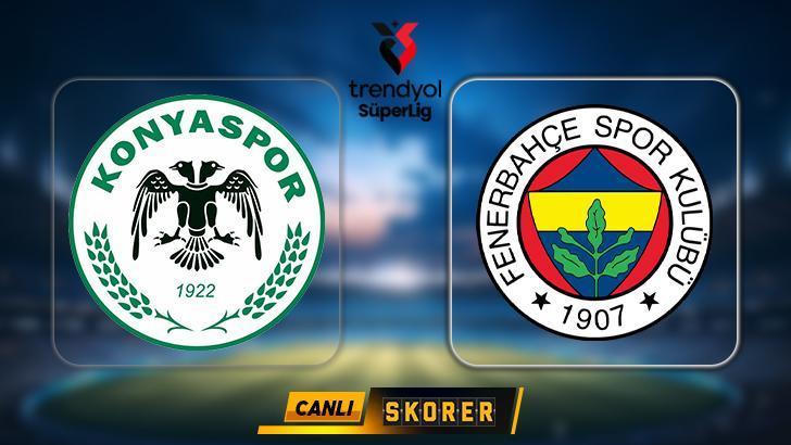 Canlı | Fenerbahçe, Konyaspor Deplasmanında! Süper Lig Heyecanı