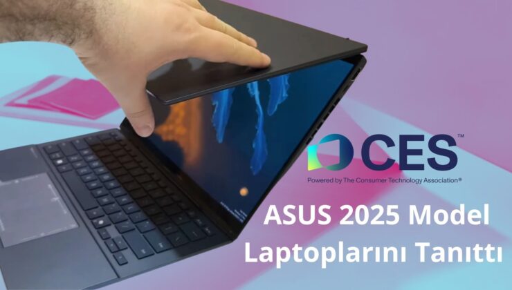 Ces 2025 Fuarında Asus’un Tanıttığı Yeni Bilgisayarlar