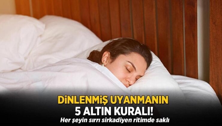 Dinlenmiş Uyanmanın 5 Altın Kuralı! Her Şeyin Sırrı Sirkadiyen Ritimde Gizli