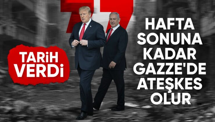 Donald Trump, Gazze’de Ateşkes İçin Tarih Verdi